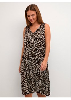 Kaffe Sukienka letnia Isolde Amber 10507515 Szary Shaped Fit ze sklepu MODIVO w kategorii Sukienki - zdjęcie 181072338