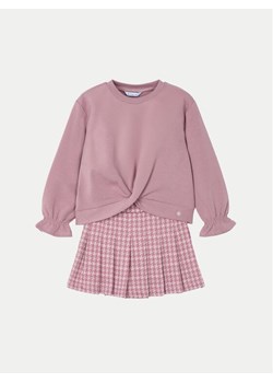 Mayoral Komplet sweter i szorty materiałowe 4220 Różowy Regular Fit ze sklepu MODIVO w kategorii Komplety dziewczęce - zdjęcie 181072347