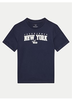 Jack&Jones Junior T-Shirt Cory 12249670 Granatowy Loose Fit ze sklepu MODIVO w kategorii T-shirty chłopięce - zdjęcie 181072489