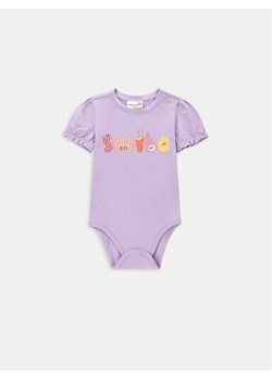 Coccodrillo Body dziecięce WC4112201OWN Fioletowy ze sklepu MODIVO w kategorii Body niemowlęce - zdjęcie 181072549