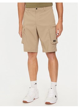 Helly Hansen Szorty sportowe Move Quick-Dry 2.0 53977 Beżowy Regular Fit ze sklepu MODIVO w kategorii Spodenki męskie - zdjęcie 181072705