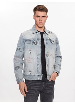 Guess Kurtka jeansowa M3YXN6 D4YO0 Niebieski Regular Fit ze sklepu MODIVO w kategorii Kurtki męskie - zdjęcie 181072818