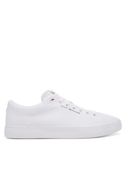 Tommy Hilfiger Tenisówki Th Hi Vulc Low Core Canvas FM0FM05396 Biały ze sklepu MODIVO w kategorii Trampki męskie - zdjęcie 181072827