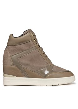 Geox Sneakersy D Maurica D35PRB 02285 C6692 Szary ze sklepu MODIVO w kategorii Buty sportowe damskie - zdjęcie 181072867