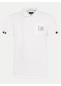 La Martina Polo YMP015 JS324 Biały Regular Fit ze sklepu MODIVO w kategorii T-shirty męskie - zdjęcie 181072876