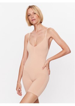 Hunkemöller Kombinezon modelujący Smls 202138 Beżowy ze sklepu MODIVO w kategorii Bielizna wyszczuplająca - zdjęcie 181072878