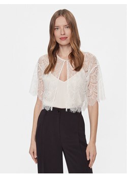 YAS Bluzka Bella 26032279 Biały Regular Fit ze sklepu MODIVO w kategorii Bluzki damskie - zdjęcie 181072895