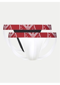 Emporio Armani Underwear Komplet 2 par slipów Jock Strap EM000257 AF10778 M0080 Kolorowy ze sklepu MODIVO w kategorii Majtki męskie - zdjęcie 181072899