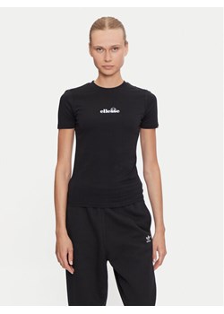 Ellesse T-Shirt SGP16458 Czarny Regular Fit ze sklepu MODIVO w kategorii Bluzki damskie - zdjęcie 181072957