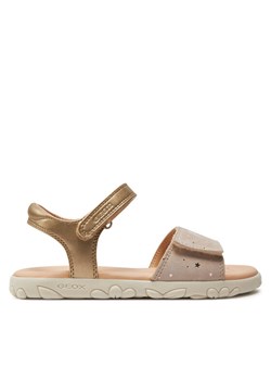 Geox Sandały J Sandal Haiti Girl J028ZA 007NF C0208 D Złoty ze sklepu MODIVO w kategorii Sandały dziecięce - zdjęcie 181073009