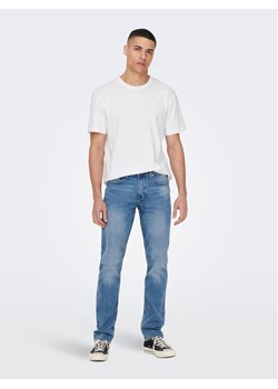 Only & Sons T-Shirt 22025208 Biały Regular Fit ze sklepu MODIVO w kategorii T-shirty męskie - zdjęcie 181073017