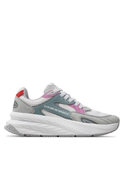 EA7 Emporio Armani Sneakersy X8X178 XK382 T676 Szary ze sklepu MODIVO w kategorii Buty sportowe damskie - zdjęcie 181073218