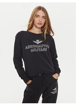 Aeronautica Militare Bluza 242FE1971DF567 Czarny Regular Fit ze sklepu MODIVO w kategorii Bluzy damskie - zdjęcie 181073226