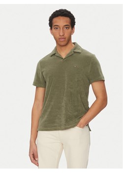 Tommy Hilfiger Polo MW0MW38479 Zielony Regular Fit ze sklepu MODIVO w kategorii T-shirty męskie - zdjęcie 181073236