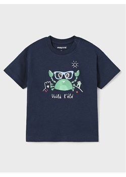 Mayoral T-Shirt 1026 Granatowy Regular Fit ze sklepu MODIVO w kategorii Koszulki niemowlęce - zdjęcie 181073286