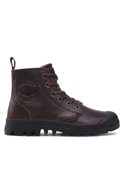 Palladium Trapery Pampa Zip Lth Ess 76888-248-M Brązowy ze sklepu MODIVO w kategorii Workery damskie - zdjęcie 181073306