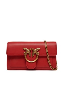 PINKO Torebka Love One Wallet C PE 25 PLTT 100062 A0GK Czerwony ze sklepu MODIVO w kategorii Kopertówki - zdjęcie 181073355