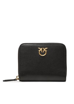 PINKO Duży Portfel Damski Taylor Zip Around 100249 A0F1 Czarny ze sklepu MODIVO w kategorii Portfele damskie - zdjęcie 181073358