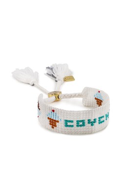 Coach Bransoletka Ice Cream Bead Brc C9683 Biały ze sklepu MODIVO w kategorii Bransoletki - zdjęcie 181073375
