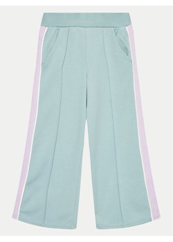 United Colors Of Benetton Spodnie dresowe 330SCF05B Błękitny Wide Leg ze sklepu MODIVO w kategorii Spodnie dziewczęce - zdjęcie 181073387