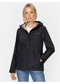 Marmot Kurtka przeciwdeszczowa Minimalist GORE-TEX Jacket M12683 Czarny Regular Fit ze sklepu MODIVO w kategorii Kurtki damskie - zdjęcie 181073398