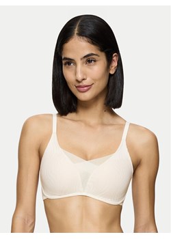Triumph Biustonosz bezfiszbinowy Shape Smart Ellipse 10222278 Écru ze sklepu MODIVO w kategorii Biustonosze - zdjęcie 181073426