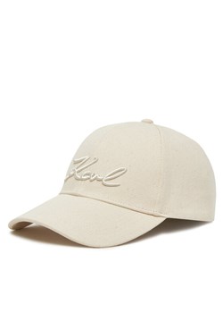 KARL LAGERFELD Czapka z daszkiem A1W33069 Écru ze sklepu MODIVO w kategorii Czapki z daszkiem damskie - zdjęcie 181073455