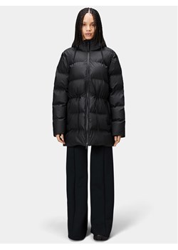 Rains Kurtka zimowa 15160 Czarny Relaxed Fit ze sklepu MODIVO w kategorii Kurtki damskie - zdjęcie 181073606