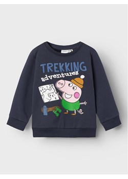 NAME IT Bluza PEPPA PIG Never 13231080 Granatowy Regular Fit ze sklepu MODIVO w kategorii Bluzy chłopięce - zdjęcie 181073665