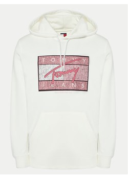 Tommy Jeans Bluza Dna Flag Twist DM0DM21100 Écru Regular Fit ze sklepu MODIVO w kategorii Bluzy męskie - zdjęcie 181073668