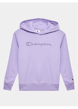 Champion Bluza Tonal Emboidery 404595 Fioletowy Regular Fit ze sklepu MODIVO w kategorii Bluzy dziewczęce - zdjęcie 181073746