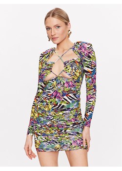 Just Cavalli Sukienka codzienna 74PBO916 Kolorowy Slim Fit ze sklepu MODIVO w kategorii Sukienki - zdjęcie 181073798