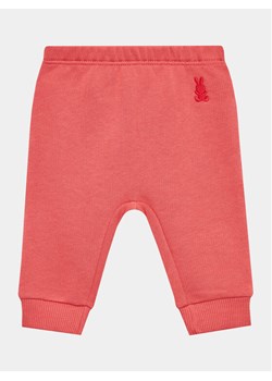 United Colors Of Benetton Spodnie dresowe 3J70MF258 Różowy Regular Fit ze sklepu MODIVO w kategorii Spodnie i półśpiochy - zdjęcie 181073836