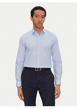 Calvin Klein Koszula K10K114312 Niebieski Slim Fit ze sklepu MODIVO w kategorii Koszule męskie - zdjęcie 181073888