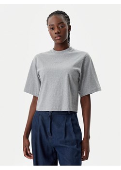 PINKO T-Shirt 104604 A2F8 I42 Szary Regular Fit ze sklepu MODIVO w kategorii Bluzki damskie - zdjęcie 181073897