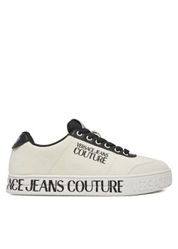 Versace Jeans Couture Sneakersy 78VA3SK6 Biały ze sklepu MODIVO w kategorii Trampki damskie - zdjęcie 181073935