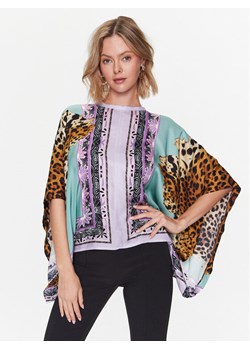 Just Cavalli Bluzka 74PBL233 Kolorowy Regular Fit ze sklepu MODIVO w kategorii Bluzki damskie - zdjęcie 181074067