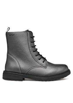 Geox Kozaki Jr Eclair J049QD 000BC C1357 M Szary ze sklepu MODIVO w kategorii Buty zimowe dziecięce - zdjęcie 181074079