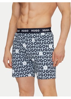 HUGO Szorty piżamowe Tortuga 50540086 Niebieski Regular Fit ze sklepu MODIVO w kategorii Piżamy męskie - zdjęcie 181074145