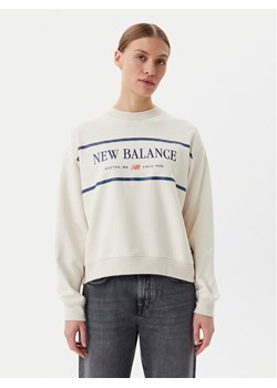 New Balance Bluza Athletics Nautical Lobster WT51923 Beżowy Oversize ze sklepu MODIVO w kategorii Bluzy damskie - zdjęcie 181074287