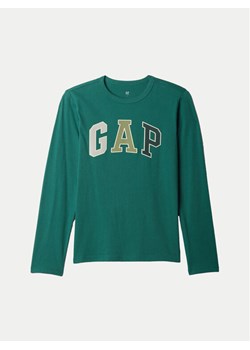 Gap Bluzka 490575-00 Zielony Regular Fit ze sklepu MODIVO w kategorii T-shirty chłopięce - zdjęcie 181074317
