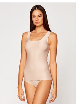 Chantelle Top Soft Stretch C26460 Beżowy Regular Fit ze sklepu MODIVO w kategorii Podkoszulki i halki - zdjęcie 181074336