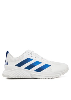 adidas Buty halowe Court Team Bounce 2.0 IH5549 Biały ze sklepu MODIVO w kategorii Buty sportowe męskie - zdjęcie 181074339