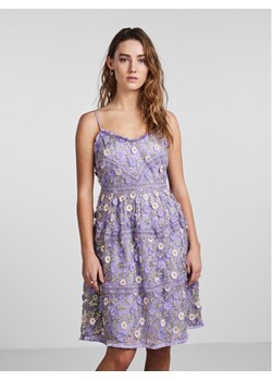 YAS Sukienka letnia Osca 26029648 Fioletowy Regular Fit ze sklepu MODIVO w kategorii Sukienki - zdjęcie 181074396