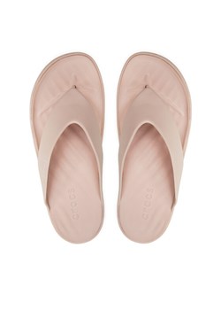 Crocs Japonki 209410 Beżowy ze sklepu MODIVO w kategorii Klapki damskie - zdjęcie 181074416