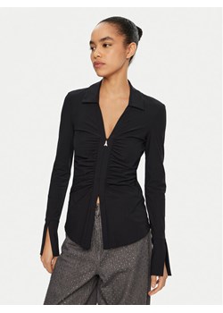 Patrizia Pepe Bluzka 8M1663/JZ26-K103 Czarny Regular Fit ze sklepu MODIVO w kategorii Bluzki damskie - zdjęcie 181074457