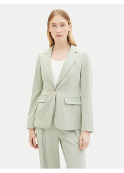 Tom Tailor Marynarka 1040327 Zielony Regular Fit ze sklepu MODIVO w kategorii Marynarki damskie - zdjęcie 181074505