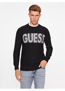 Guess Sweter M3BR50 Z38V2 Czarny Regular Fit ze sklepu MODIVO w kategorii Swetry męskie - zdjęcie 181074578