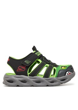 Skechers Sandały Thermo-Splash-Hydro-Flare 400613L/BKLM Czarny - id: 0000304906138 - marki Skechers - 181074586 Skechers Sandały Thermo-Splash-Hydro-Flare 400613L/BKLM Czarny ze sklepu MODIVO w kategorii Sandały dziecięce - zdjęcie 181074586