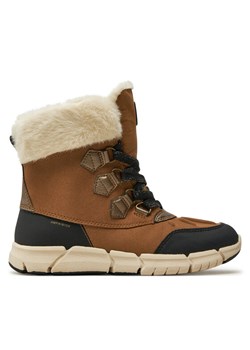 Geox Śniegowce J Flexyper Girl B Ab J46APA 0AU50 C6175 S Brązowy ze sklepu MODIVO w kategorii Buty zimowe dziecięce - zdjęcie 181074595